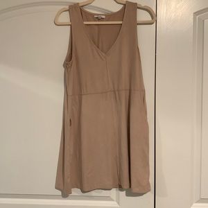 Z supply suede pink dress